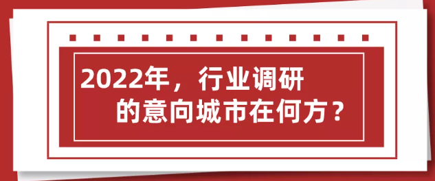 2022年 行業(yè)調(diào)研之意向城市在何方？上海展會(huì)搭建公司回答道！